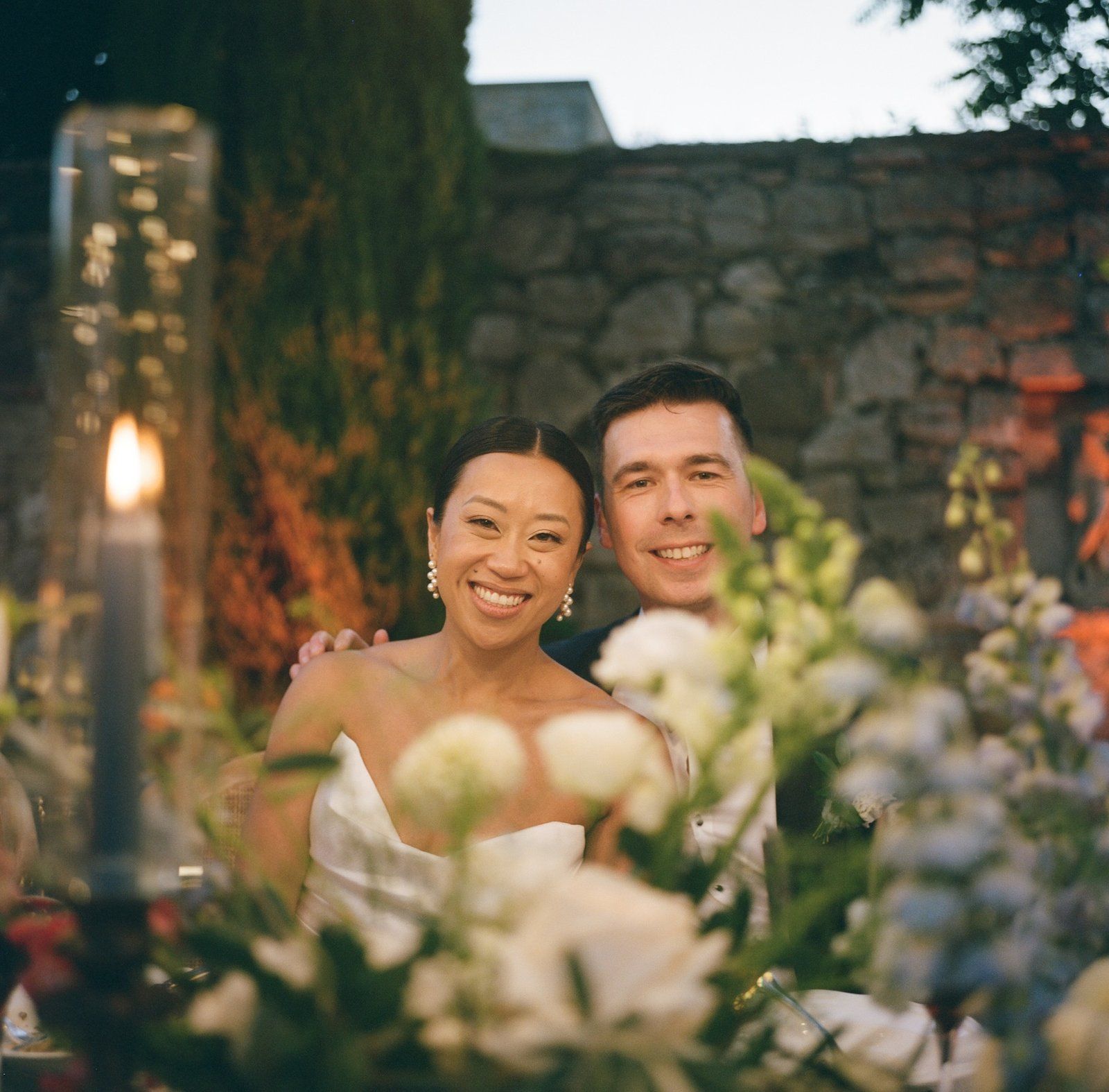 A tuscan wedding in spring — film wedding photography by Samir Faza, Tuscany — April 2025